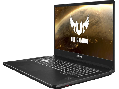 ASUS TUF FX705DT / 17.3" Full HD / AMD Ryzen 7 3750H / 8Gb RAM / 512Gb SSD / GeForce GTX 1650 4Gb GDDR5 / No OS /