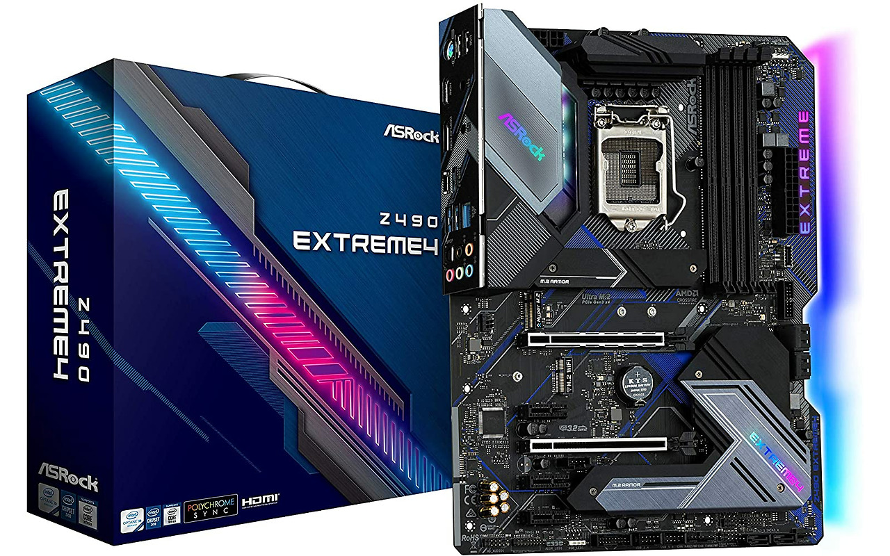 ASRock Z490 EXTREME4 ATX S1200 Dual Channel DDR4