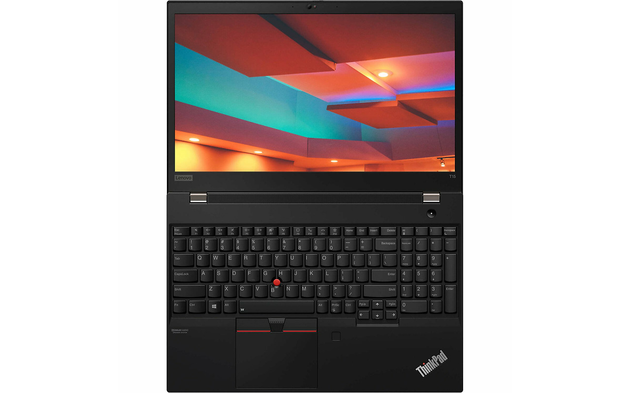 Lenovo ThinkPad T15 / 15.6" FullHD / Intel Core i7-10510U / 16Gb RAM / 512Gb SSD / Black /