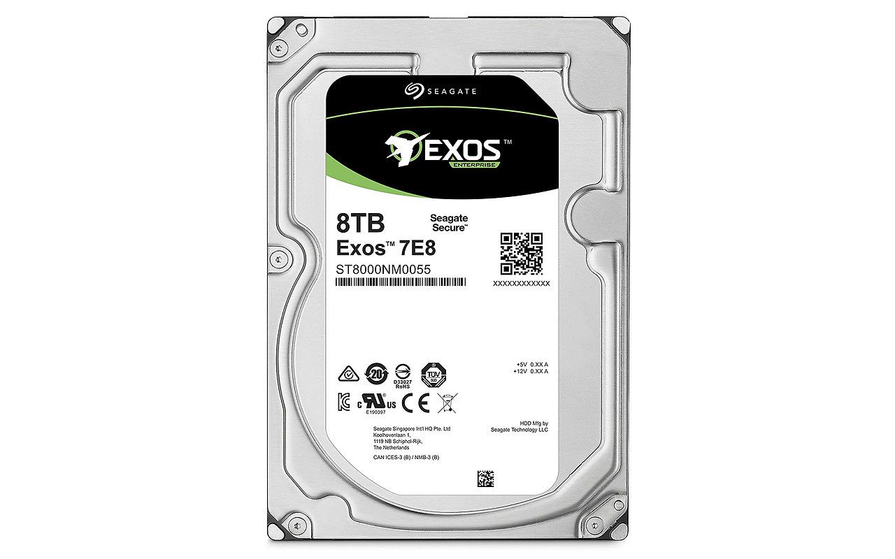 Seagate Server Exos ST8000NM0055 3.5" HDD 8.0TB