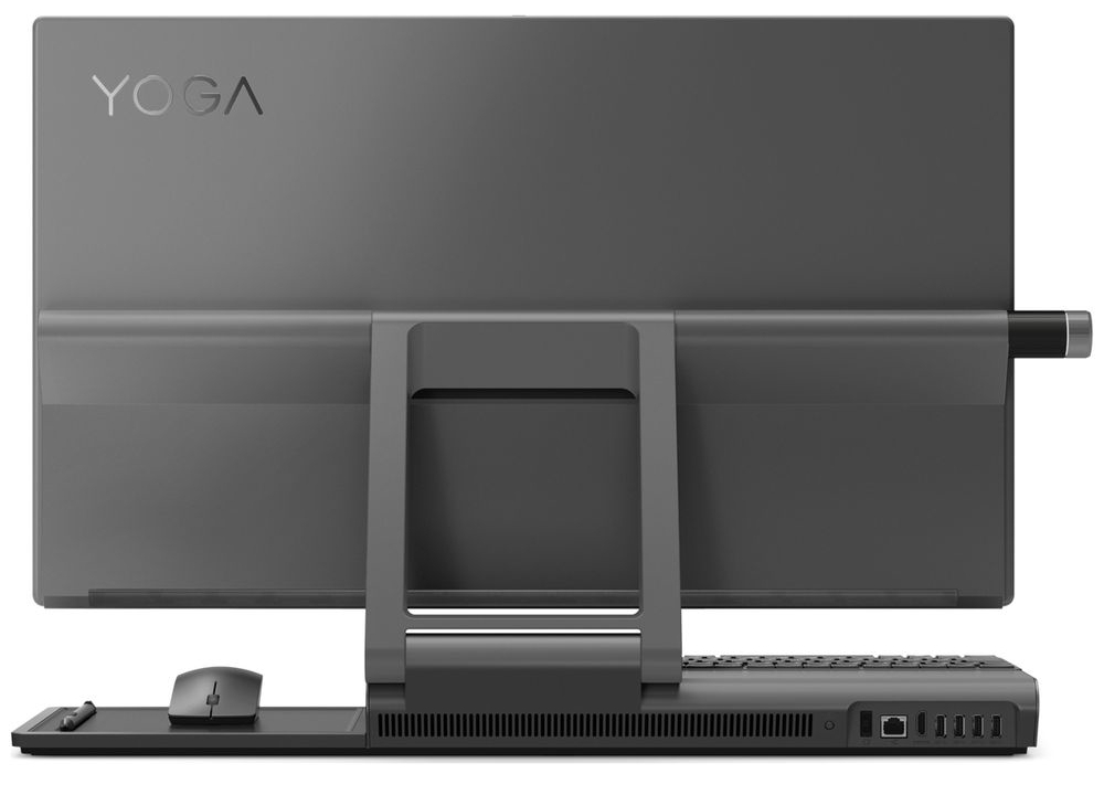 Lenovo Yoga A940-27ICB / 27" QHD IPS Touch / Intel Core i5-9400 / 16GB DDR4 / 256GB SSD + 1.0TB HDD / AMD Radeon RX 560 4GB GDDR5 / Windows 10 PRO / Grey