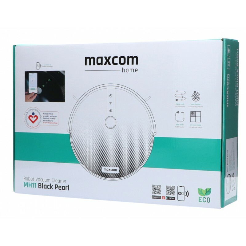 MAXCOM MH11Robot Vacuum Cleaner / Black