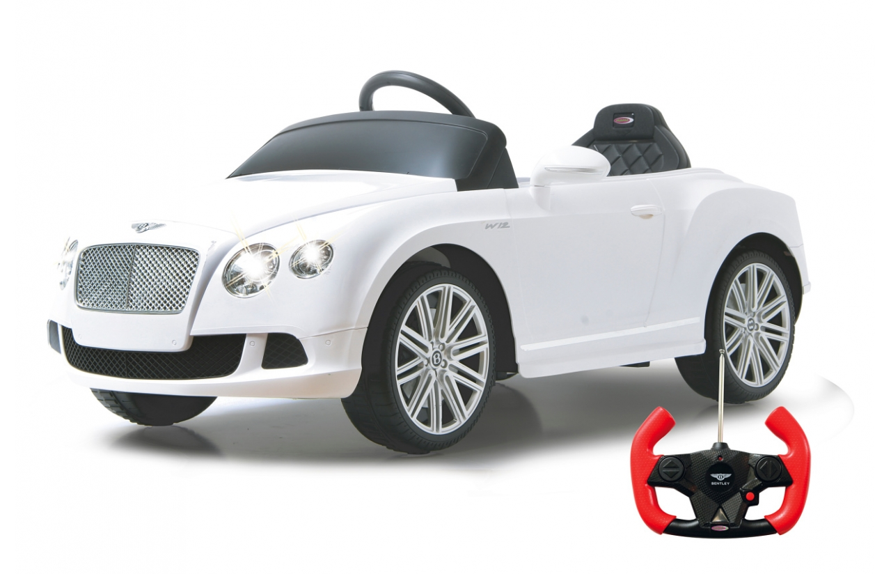 RideOn Bentley GTC / White