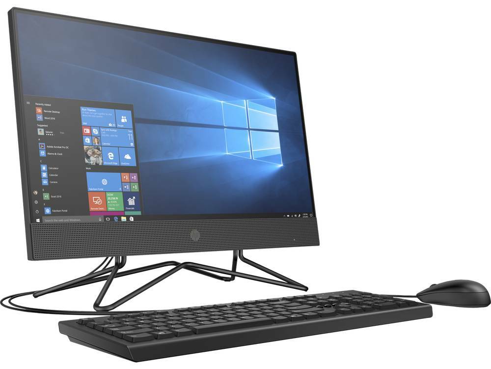 HP 200 G4 / 21.5" FullHD IPS / Intel Core i5-10210U / 8GB DDR4 / 256Gb SSD / DOS / Grey