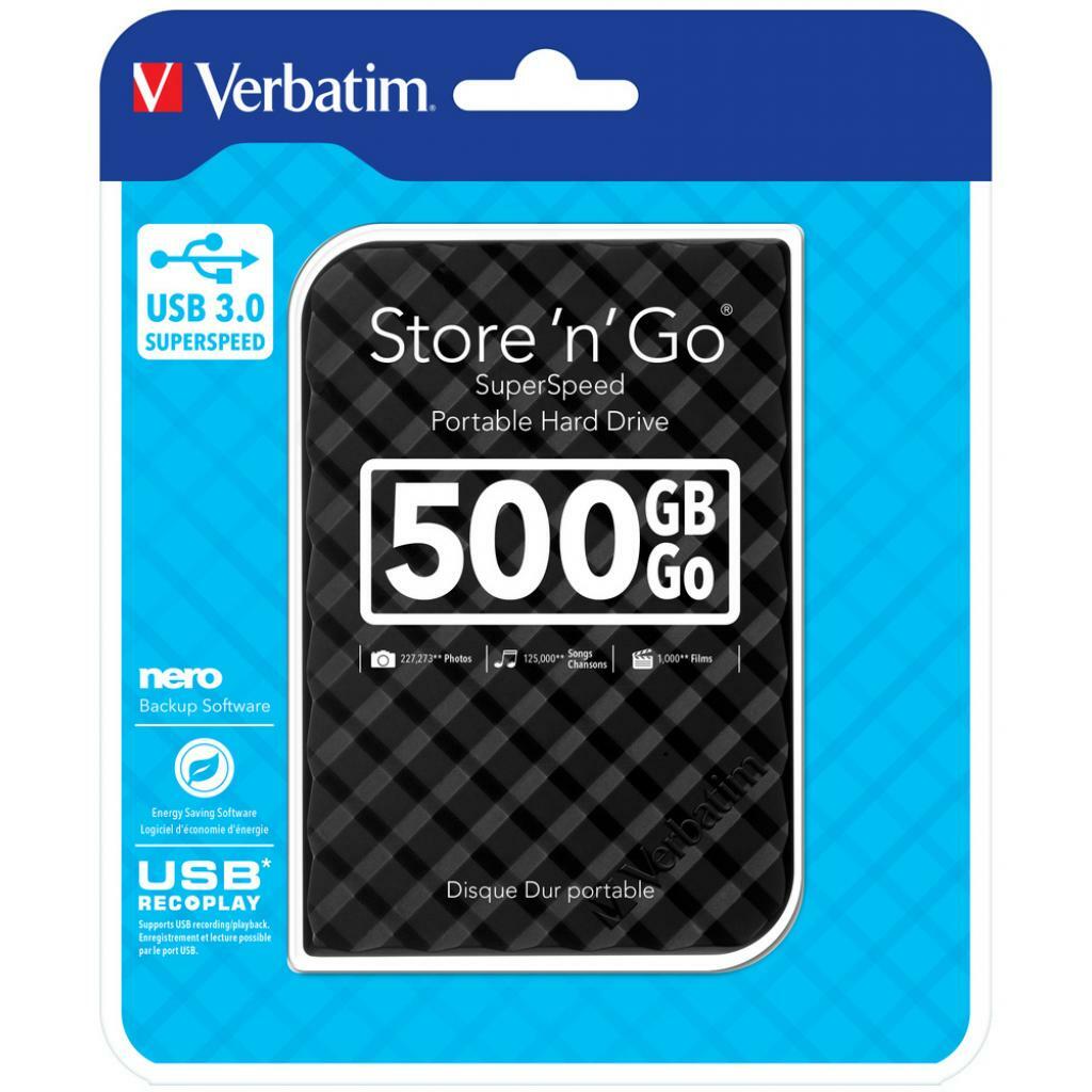 Verbatim "Store 'n' Go 53193 2.5" External HDD 500GB /