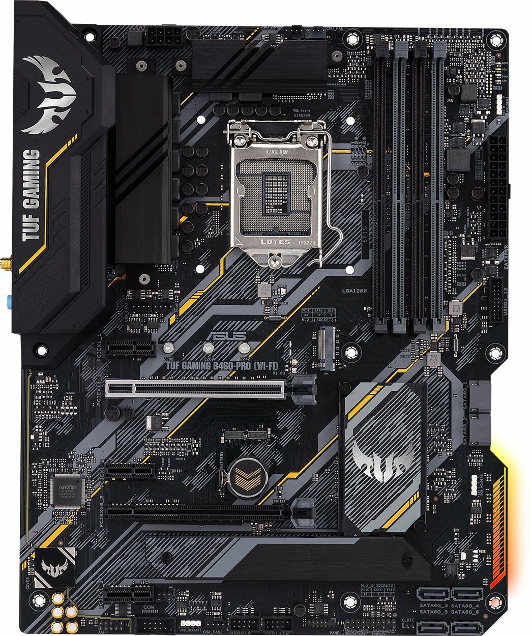 ASUS TUF GAMING B460-PRO WI-FI ATX S1200
