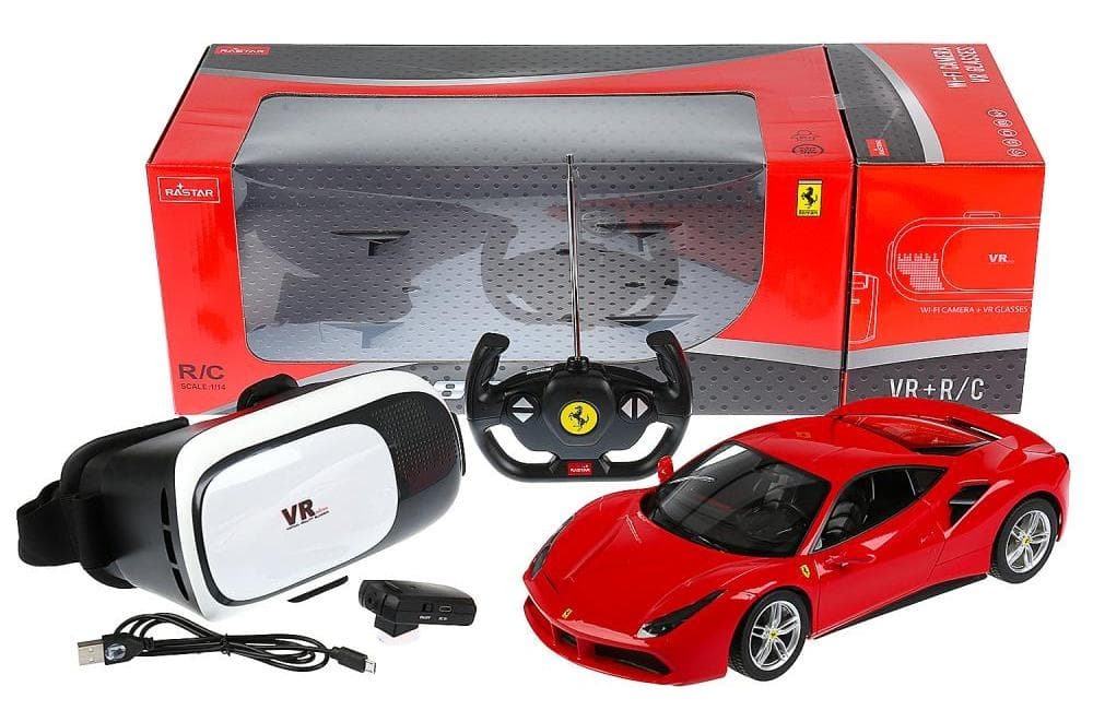 Rastar Ferrari 488 GTB & VR Glasses 1:14 /