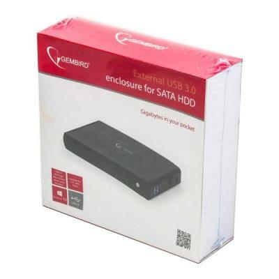 Gembird EE3-U3S-3 External enclosure for 3.5'' SATA / Black