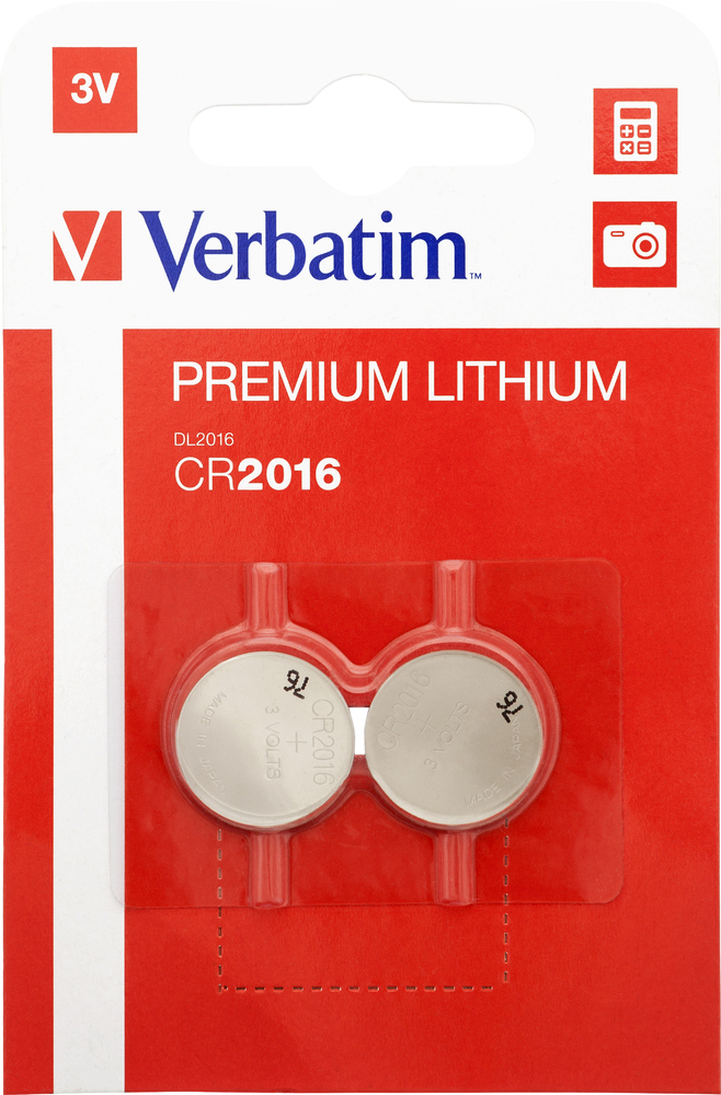 Verbatim CR2016 3V 49934