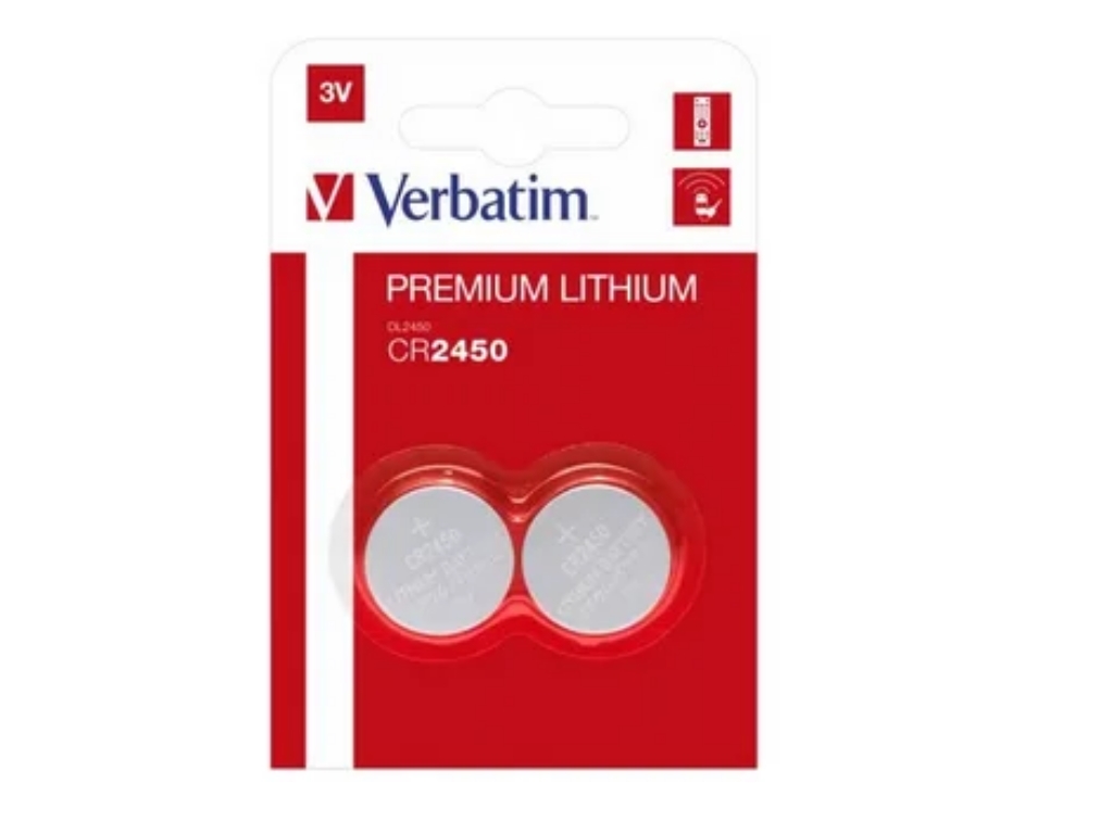 Verbatim CR2450 x2