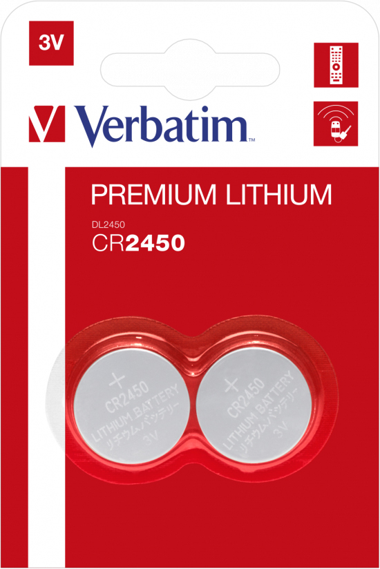 Verbatim CR2450 x2