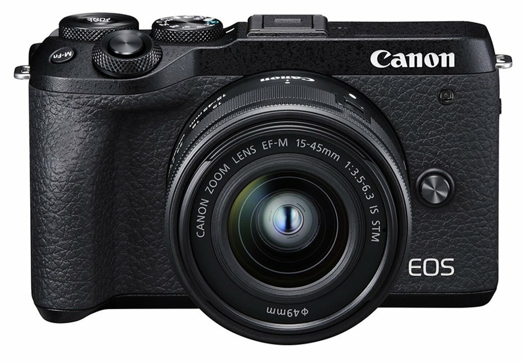 Canon EOS M6 II 15-45 IS STM + EVF-DC2 /