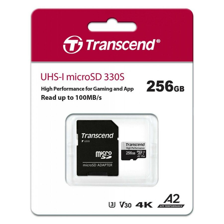 Transcend TS256GUSD330S 256GB MicroSD /