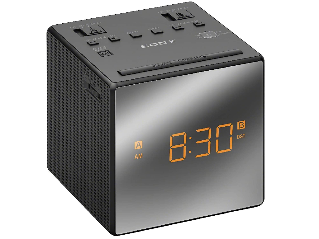 SONY ICF-C1T Clock Radio with dual alarm / Black