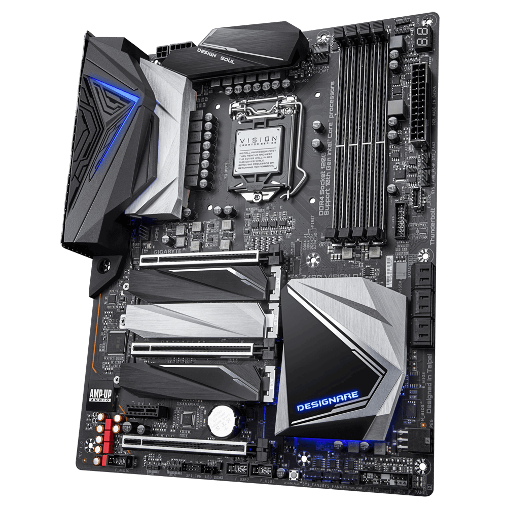 GIGABYTE Z490 VISION D ATX S1200 DDR4 4400