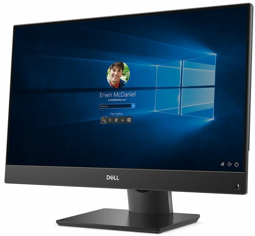 DELL OptiPlex 7470 / 23" FullHD IPS Non-Touch / Intel Core i7-9700 / 16GB DDR4 / 256GB NVMe / Windows 10 PRO / Black