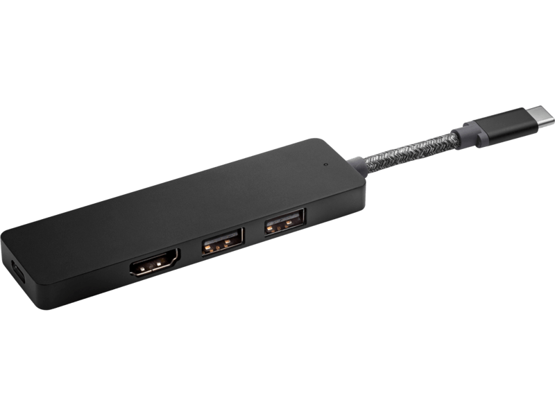 HP ENVY USB-C Hub 5LX63AA / Black