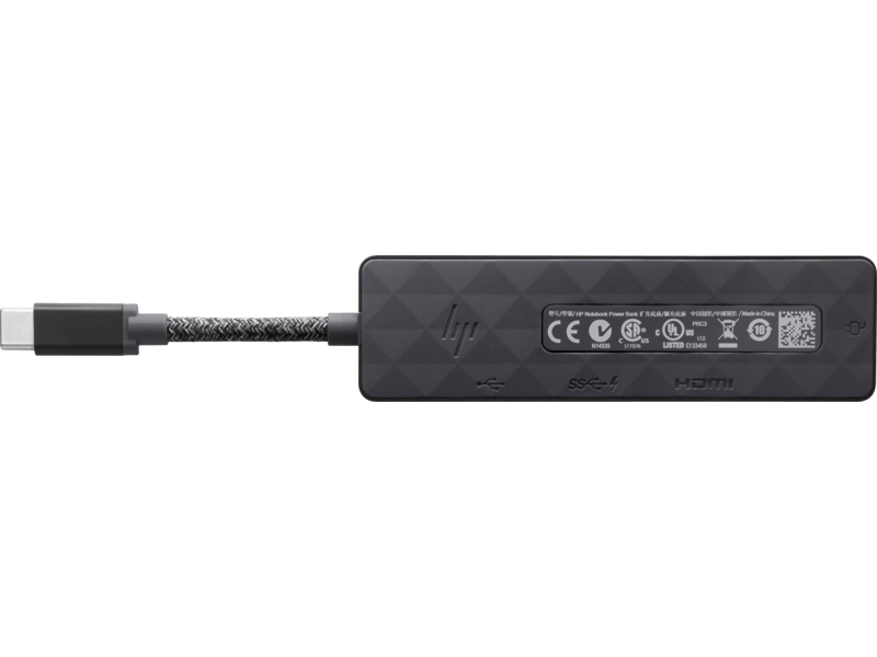 HP ENVY USB-C Hub 5LX63AA / Black