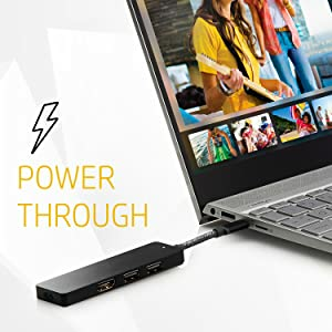 HP ENVY USB-C Hub 5LX63AA / Black