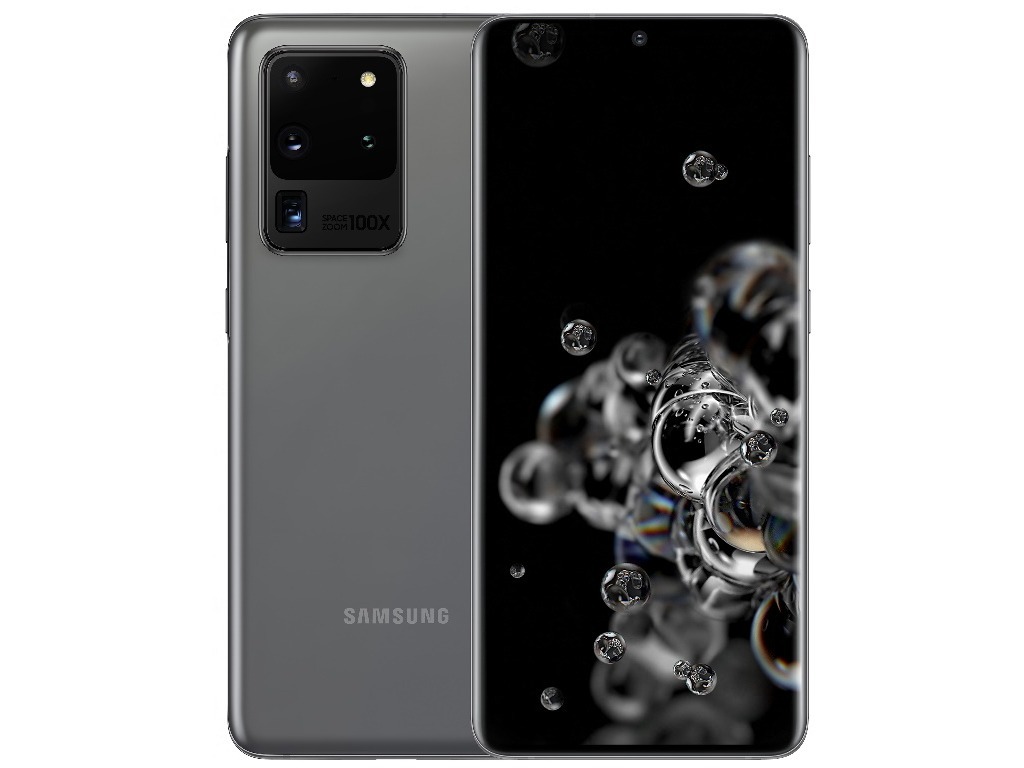 Samsung Galaxy S20 Ultra 5G / 6.9" Quad HD+ Dynamic AMOLED 2X / Exynos 990 / 12Gb / 128Gb / 5000mAh / G988 /