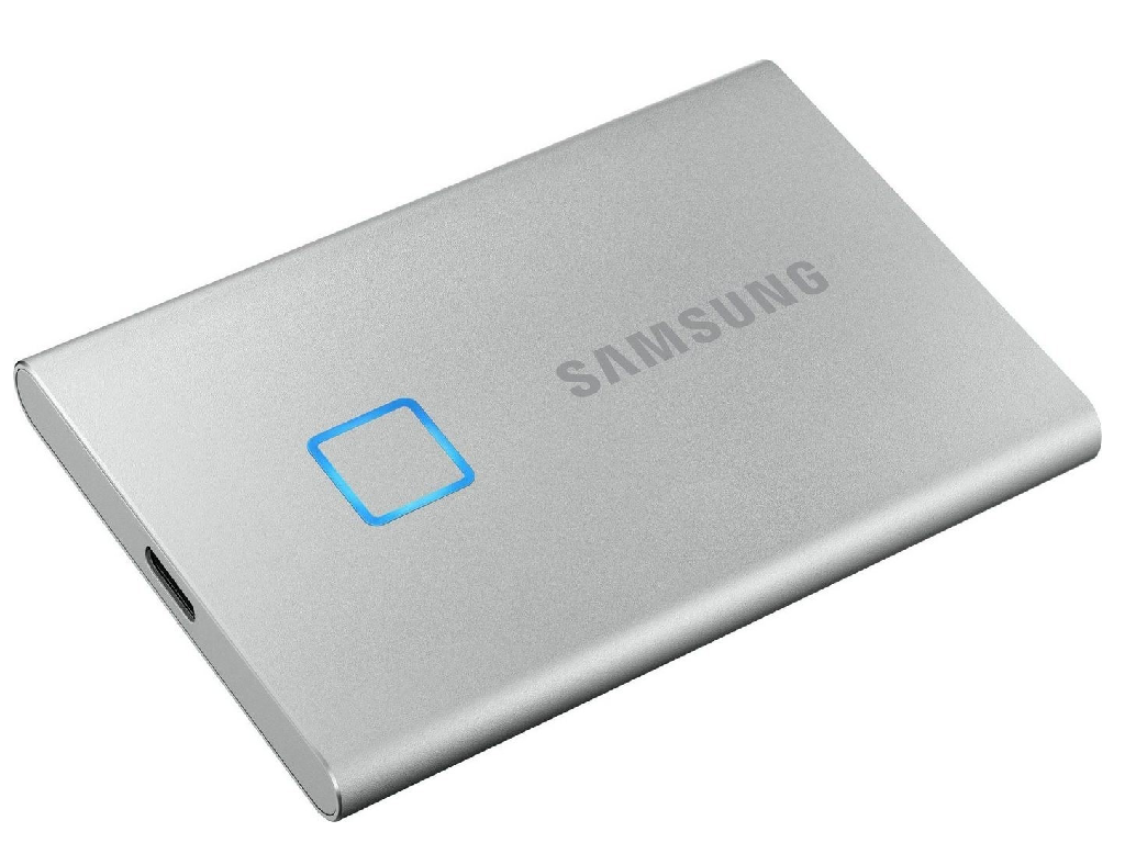Samsung Portable SSD T7 Touch 500GB / MU-PC500 Silver