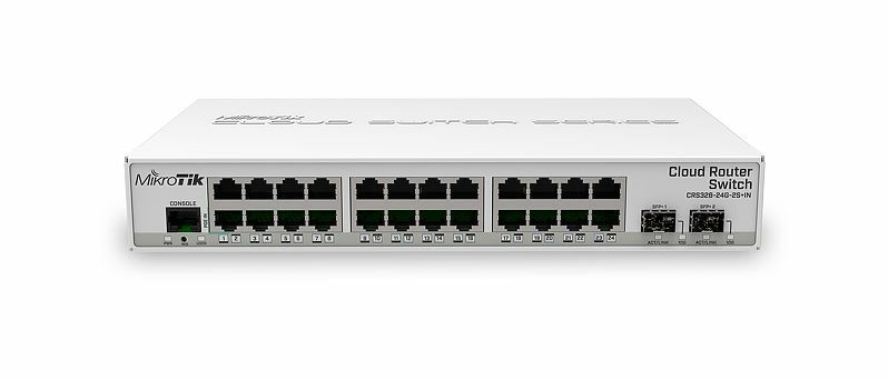 Mikrotik Cloud Router Switch CRS326-24G-2S+IN / White