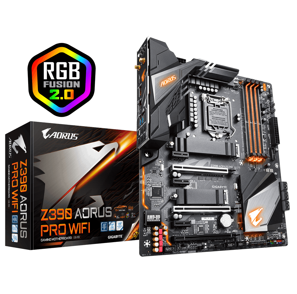 GIGABYTE Z390 AORUS PRO WIFI ATX Socket 1151 Intel Z390