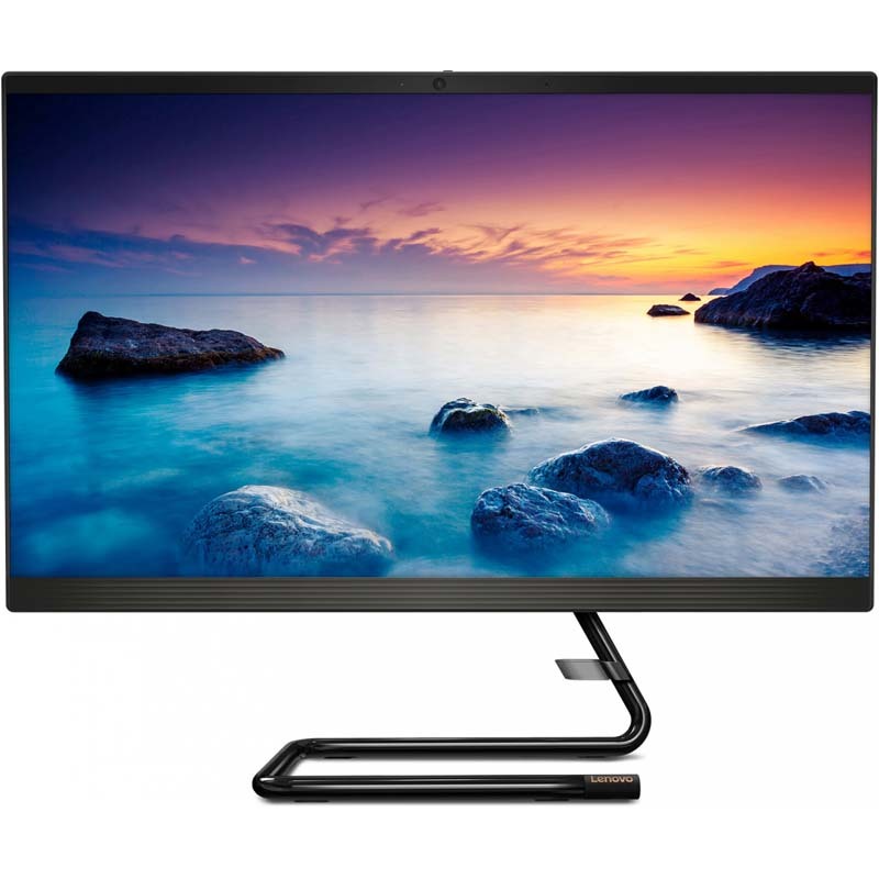 Lenovo IdeaCentre 3 24IMB0 / 23.8" FullHD WVA / i3-10100T / 8GB DDR4 / 256GB SSD / No OS / Black