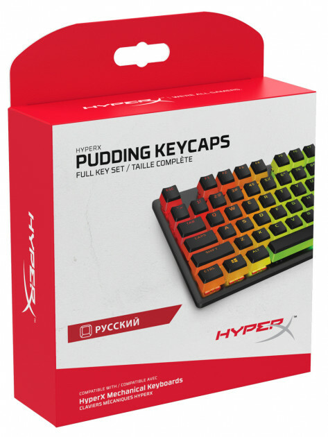 HyperX Pudding Keycaps HKCPXA-BK-RU/G / Black