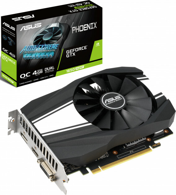 ASUS GeForce GTX1650 SUPER 4GB GDDR6 Phoenix OC 128 bit