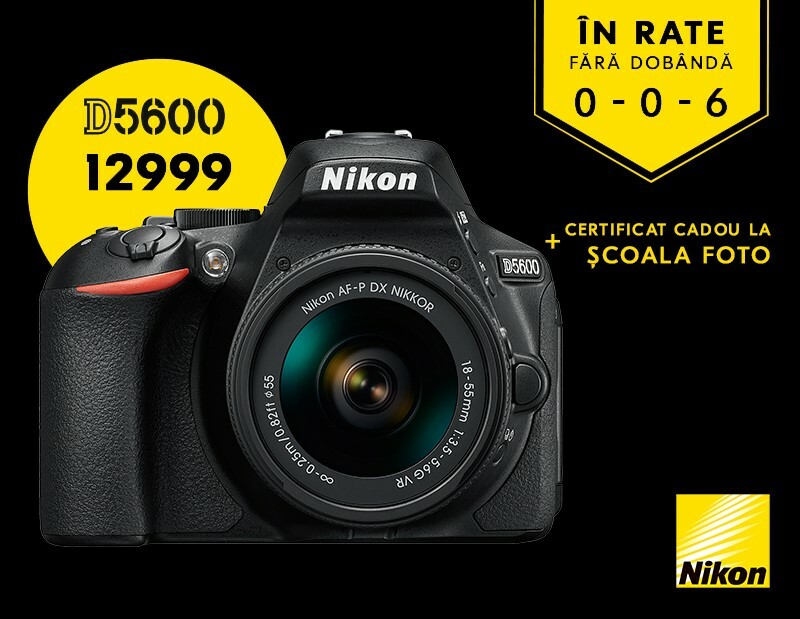 NIKON D5600 + Nikkor 18-55VR KIT / VBA500K001