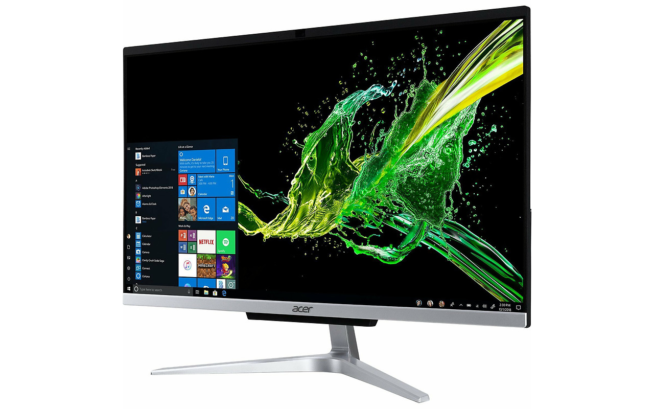 Acer Aspire C24-963 / 23.8" FullHD IPS / Intel Core i5-1035G1 / 8GB DDR4 / 256Gb SSD / Iron Gray /