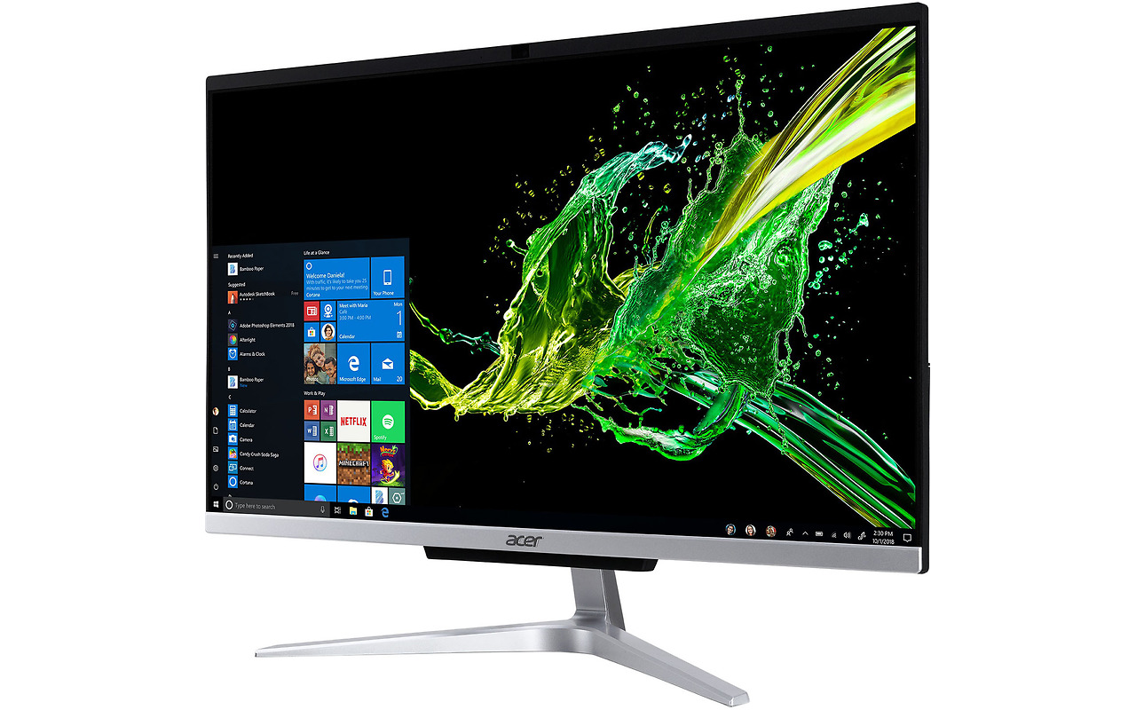 Acer Aspire C24-963 / 23.8" FullHD IPS / Intel Core i5-1035G1 / 8GB DDR4 / 256Gb SSD / Iron Gray /