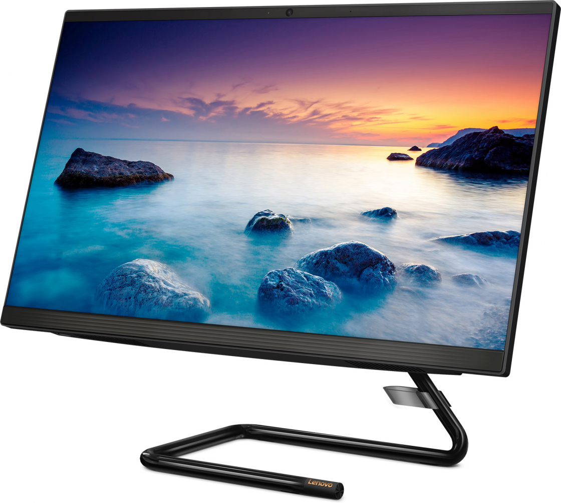 Lenovo IdeaCentre 3 24ARE05 / 23.8" FullHD / AMD Ryzen 5 4500U / 8GB DDR4 / 256GB NVMe / AMD Radeon Graphics / DOS / F0EW0059RK / Black