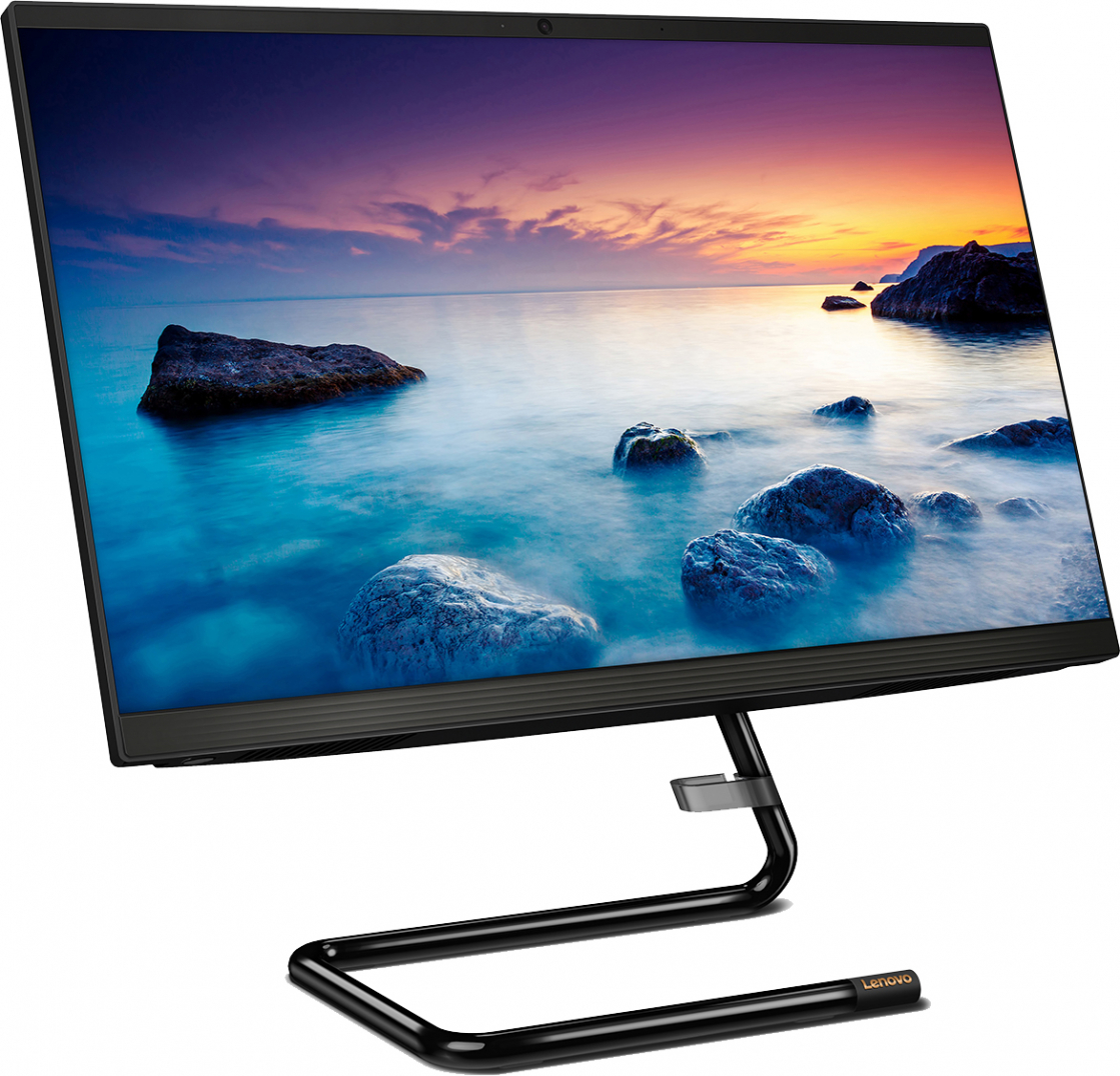 Lenovo IdeaCentre A340-22IWL / 21.5" FullHD WVA / Intel Core i3-10110U / 8GB DDR4 / 256GB NVMe / No OS / Black
