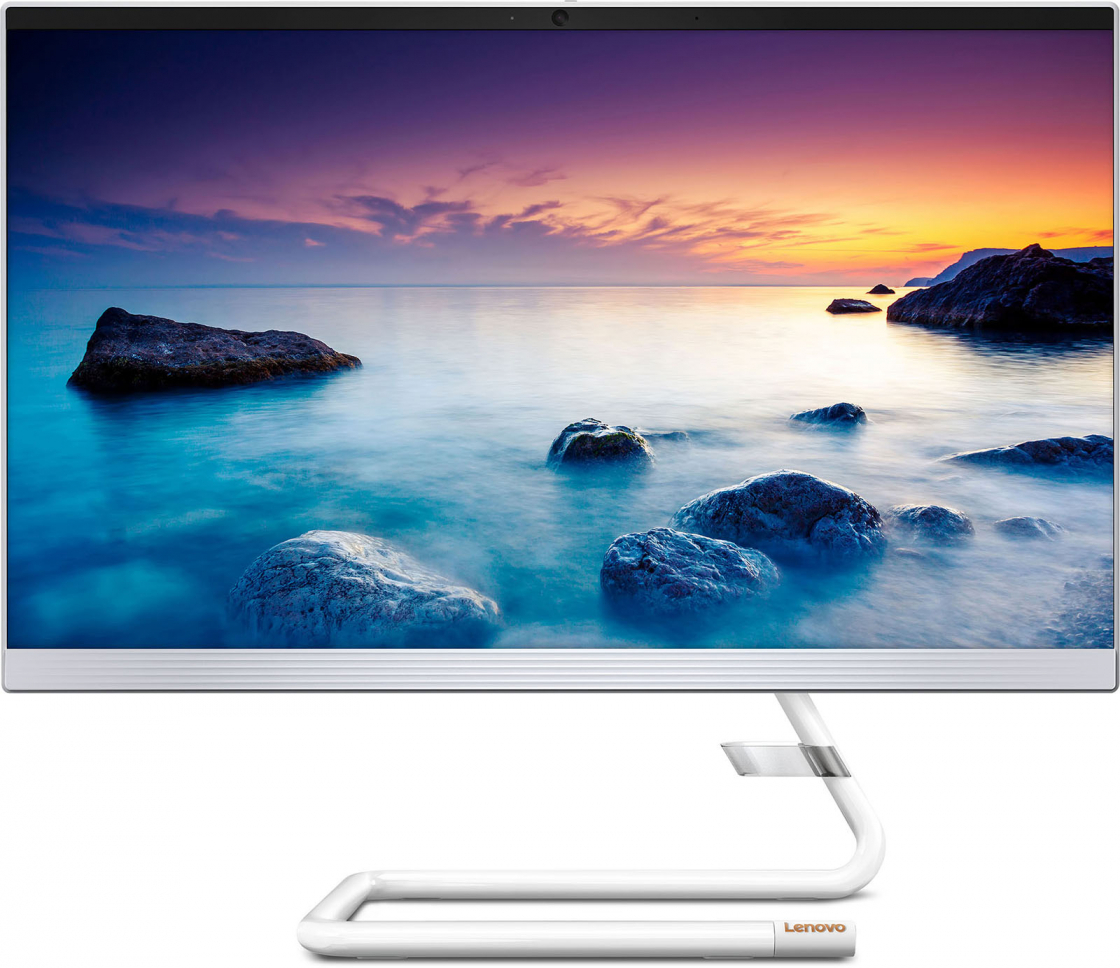 Lenovo IdeaCentre A340-22IWL / 21.5" FullHD WVA / Intel Core i3-10110U / 8GB DDR4 / 256GB NVMe / No OS / White