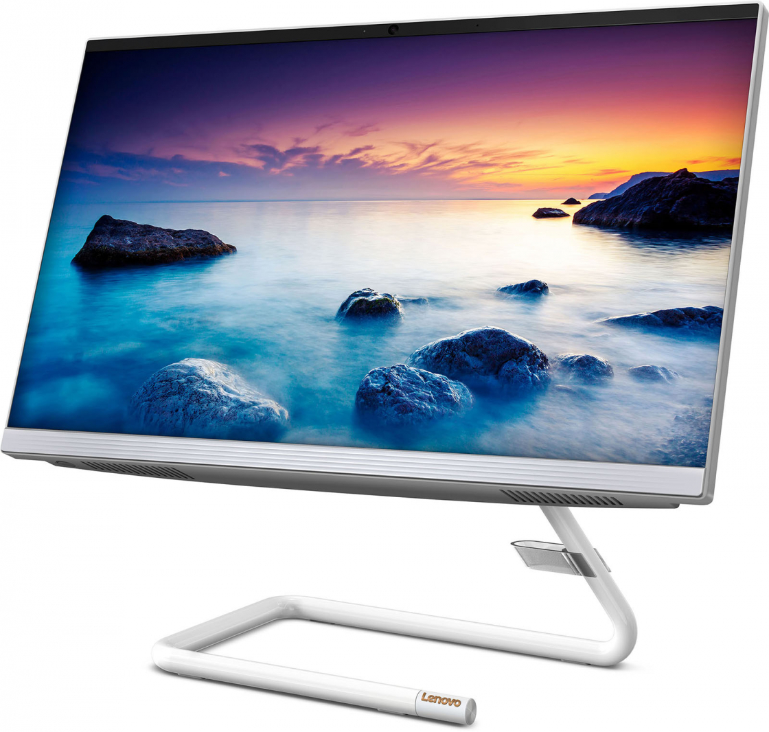 Lenovo IdeaCentre A340-22IWL / 21.5" FullHD WVA / Intel Core i3-10110U / 8GB DDR4 / 256GB NVMe / No OS / White