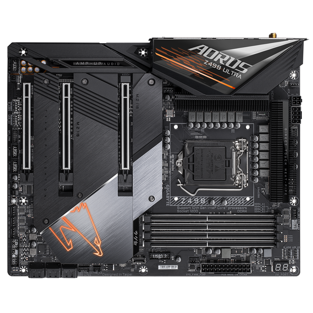 GIGABYTE Z490 AORUS ULTRA ATX Socket 1200 Intel Z490