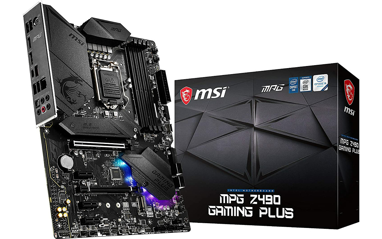 MSI MPG Z490 GAMING PLUS ATX Socket 1200 Intel Z490