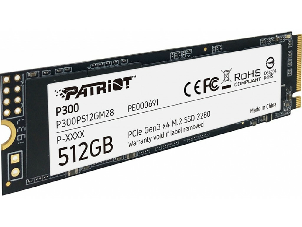 Patriot P300 P300P512GM28 512GB SSD NVMe