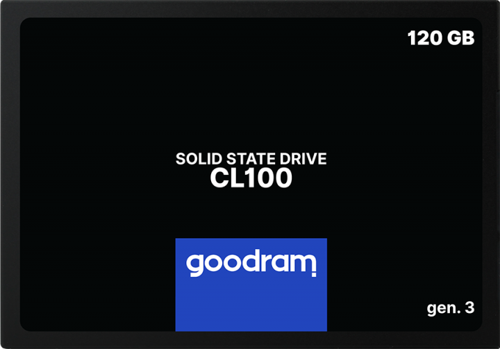 GOODRAM CL100 SSDPR-CL100-120-G3 2.5" SSD 120GB / Black