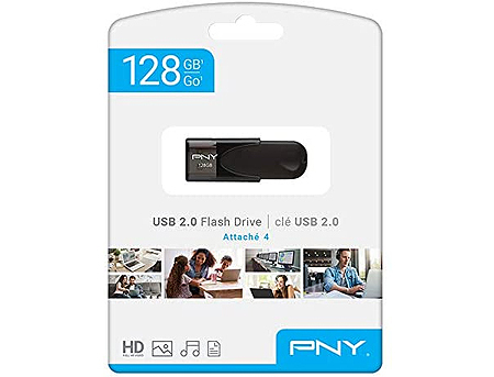 PNY Attache 4 FD128ATT431KK-EF 128GB USB 3.1 / Black