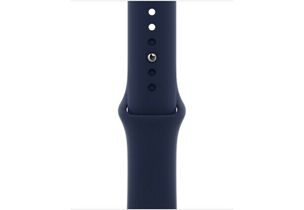 Apple Watch Series 6 GPS 44mm Blue Aluminum Case with Deep Navy Sport Band /