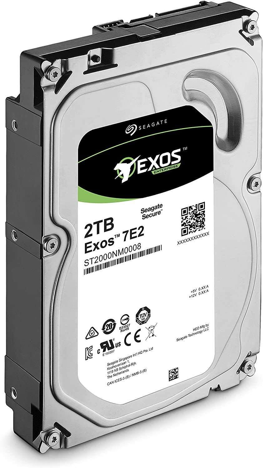 Seagate Exos 7E2 Enterprise ST2000NM0008 3.5" HDD 2.0TB