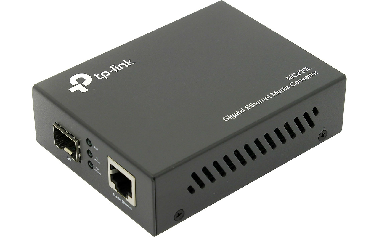 TP-LINK MC220L Gigabit SFP Media Converter /