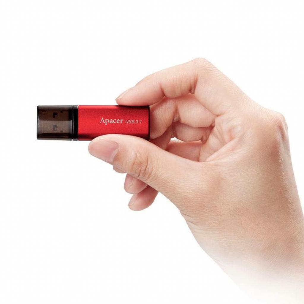 USB3.1 Apacer AH25B / 128GB / AP128GAH25B / Red