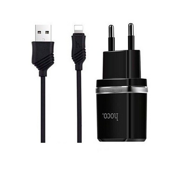 Hoco C12 Smart dual USB / Black