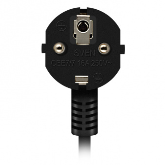 Sven SF-05LU  2 USB 5.0m Surge Protector / Black