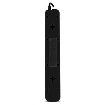 Sven SF-05LU  2 USB 5.0m Surge Protector / Black