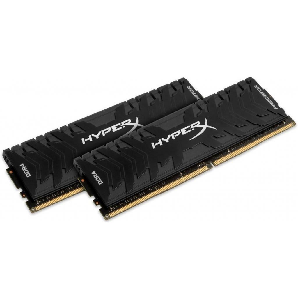 Kingston HyperX Predator HX430C16PB3K2/64 / 2*32GB DDR4 3000 Intel XMP Ready / Black